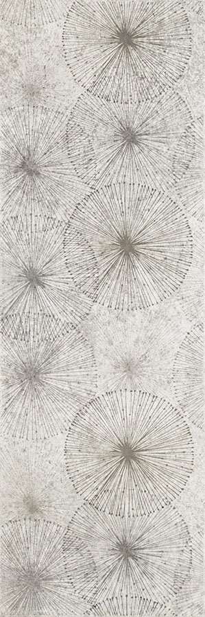Декоративные элементы Paradyz Nirrad Grys Inserto, цвет серый, поверхность матовая, прямоугольник, 200x600