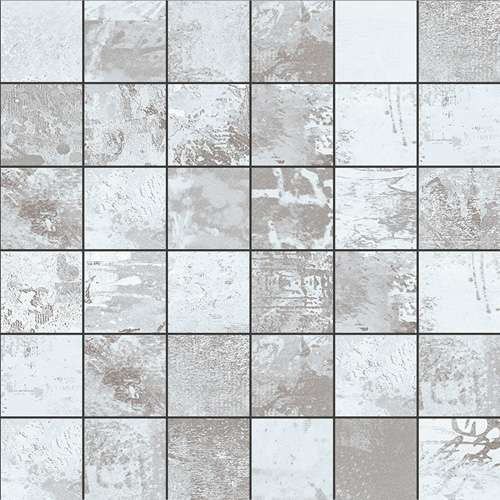 Мозаика Aparici Expressions Grey High Honed Mos 5X5, цвет серый, поверхность матовая, квадрат, 298x298