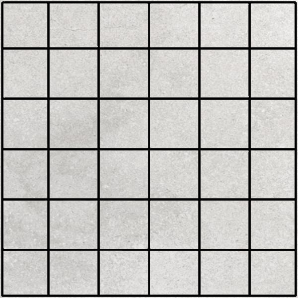 Мозаика Monocibec Pietre Naturali Palace Bianco Mos (4,7X4,7) 100659, цвет белый, поверхность матовая, квадрат, 300x300