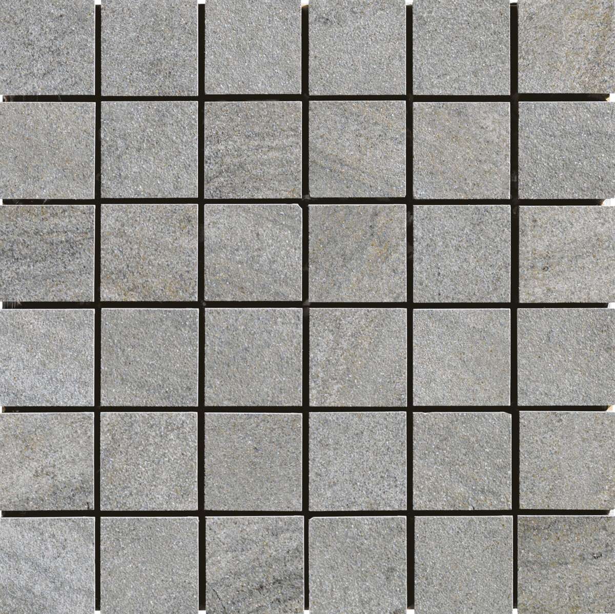 Мозаика Alfalux Stone Prints Grigio Mosaico 7266641, цвет серый, поверхность матовая, квадрат, 300x300