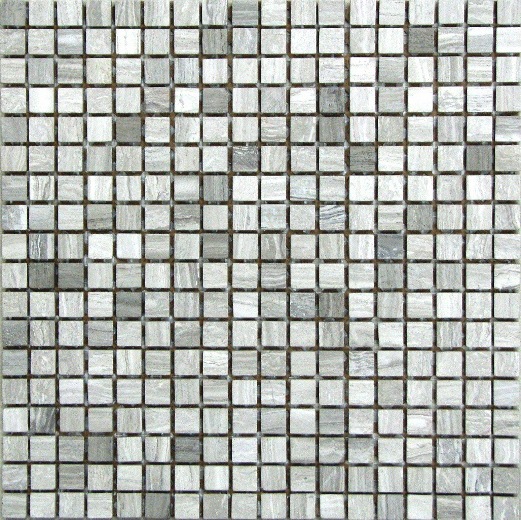 Мозаика Bonaparte Bonaparte Dunes-15, цвет серый, поверхность матовая, квадрат, 305x305