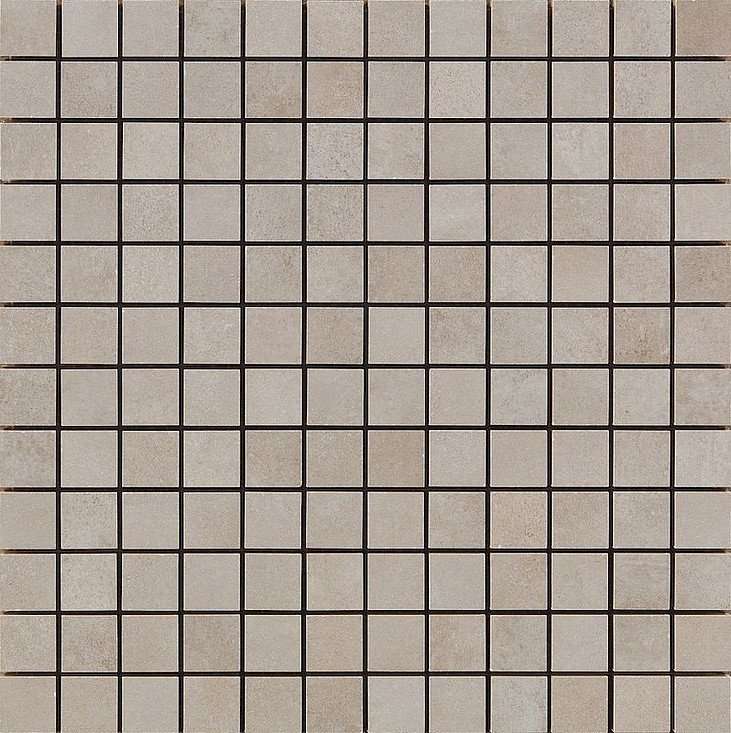 Мозаика Ragno Rewind Mosaico Polvere R4YY, цвет серый, поверхность матовая, квадрат, 300x300