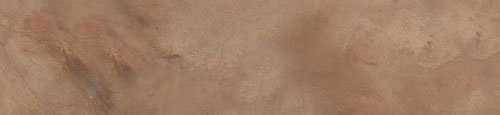 Бордюры Marca Corona Terra Rosso Batt. 0586, цвет коричневый, поверхность матовая, прямоугольник, 46x200