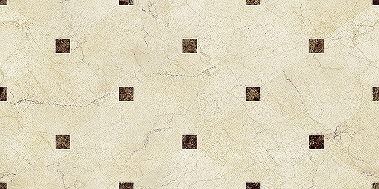 Керамическая плитка Navarti Crema Marfil Crown, цвет коричневый бежевый, поверхность глянцевая, прямоугольник, 250x500