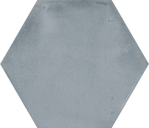 Керамическая плитка La Fabbrica Small Light Blue 180047, цвет голубой, поверхность матовая, шестиугольник, 107x124