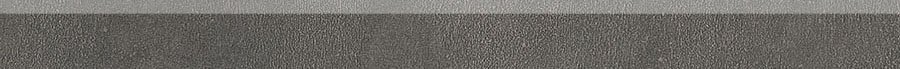 Бордюры Floor Gres Industrial Plomb Battiscopa 6mm 747862, цвет чёрный, поверхность матовая, прямоугольник, 46x800