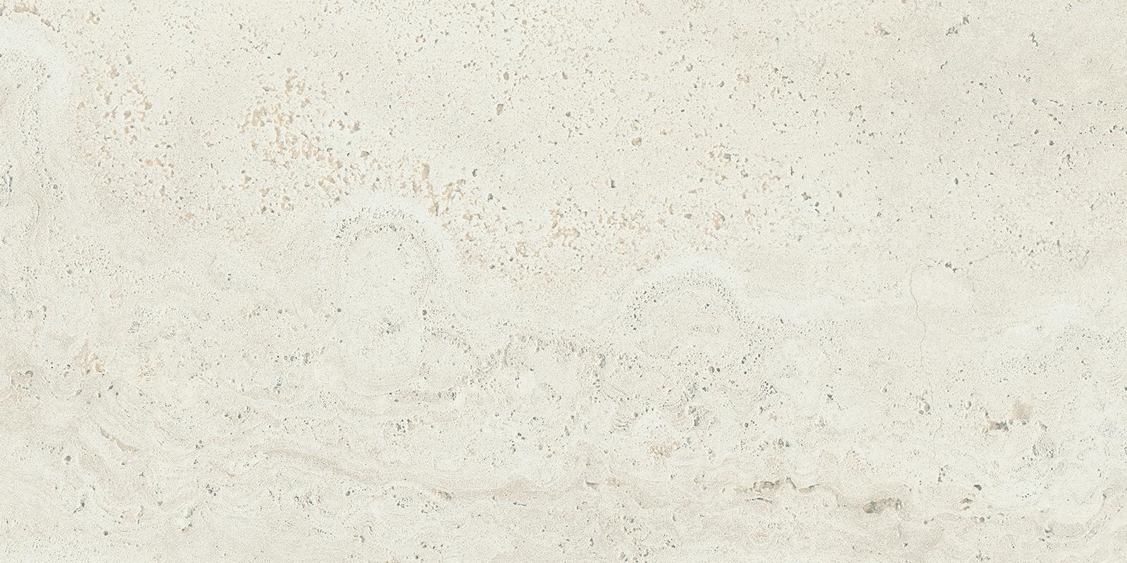 Керамогранит Provenza Unique Travertine Minimal White Naturale EJ8K, цвет белый, поверхность натуральная, прямоугольник, 600x1200