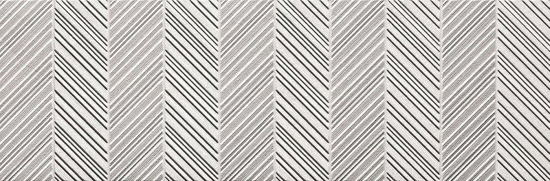 Керамическая плитка Fap Nux Mark White fRHY, цвет белый, поверхность матовая 3d (объёмная), прямоугольник, 250x750