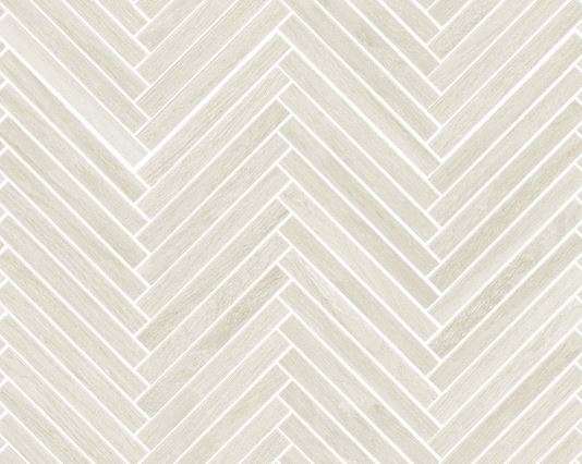 Мозаика Dom Comfort W Chevron White, цвет белый, поверхность матовая, шеврон, 291x331