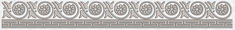 Бордюры Laparet Afina бордюр серый 56-03-06-425, цвет серый, поверхность глянцевая, прямоугольник, 50x400