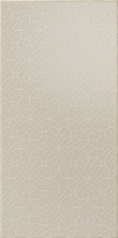 Декоративные элементы Love Tiles Acqua Nube Beige, цвет бежевый, поверхность глянцевая, прямоугольник, 225x450