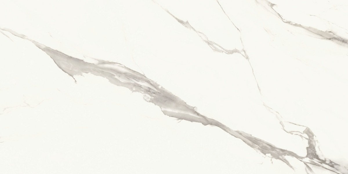 Керамогранит Piemme Majestic Pure Superb Statuario N/R 03901, цвет белый, поверхность матовая, прямоугольник, 600x1200