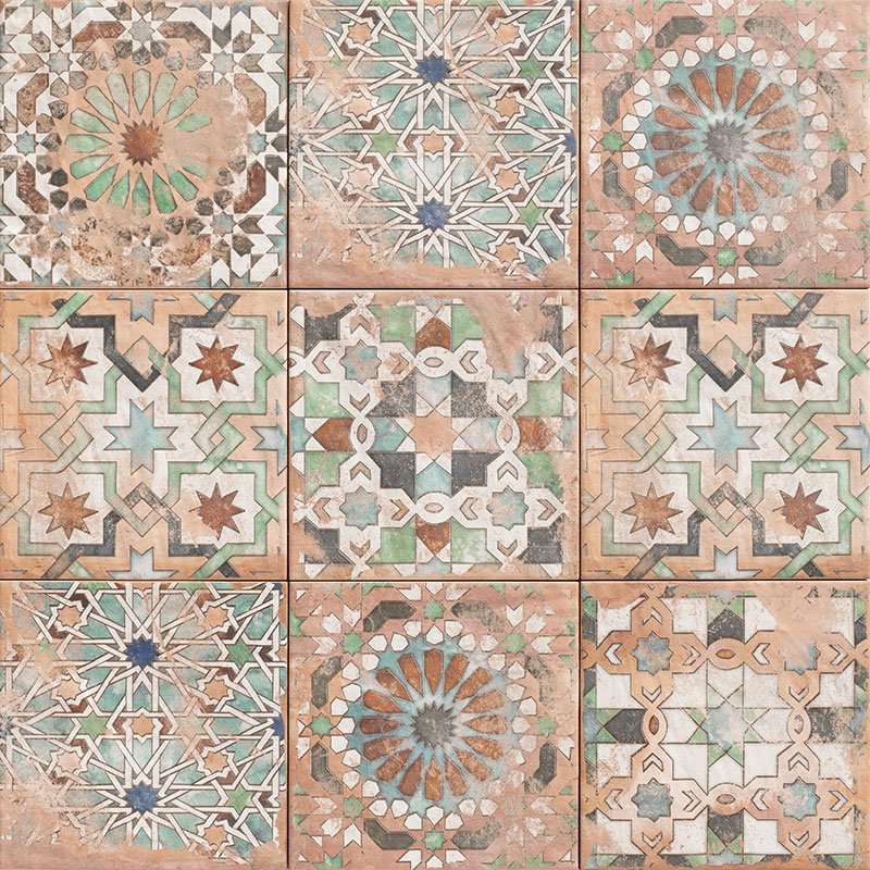 Керамическая плитка Mainzu Forli Sforza, цвет бежевый, поверхность матовая, квадрат, 200x200