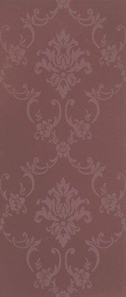 Керамическая плитка Cisa Liberty Damasco Prugna, цвет коричневый, поверхность матовая, прямоугольник, 320x750