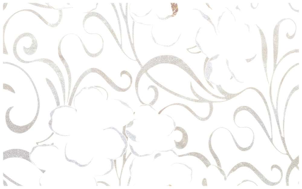 Декоративные элементы Gracia Ceramica Сакура Кор Декор 03, цвет белый, поверхность глянцевая, прямоугольник, 250x400