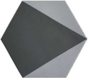 Керамогранит Heralgi Oslo Daga Black, цвет чёрный, поверхность матовая, прямоугольник, 173x200
