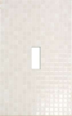 Декоративные элементы Mapisa Ven. Coctail M White, цвет белый, поверхность глянцевая, прямоугольник, 250x400