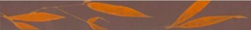 Бордюры Cinca Genesis Orange Lyra 0450/444, цвет разноцветный, поверхность матовая, прямоугольник, 40x330