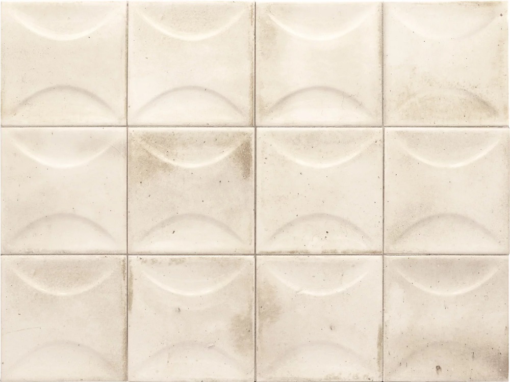 Керамическая плитка Equipe Hanoi Arco White 30021, цвет белый, поверхность глянцевая, квадрат, 100x100