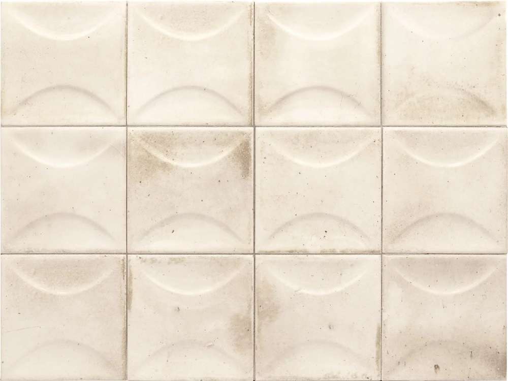 Керамическая плитка Equipe Hanoi Arco White 30021, цвет белый, поверхность глянцевая, квадрат, 100x100