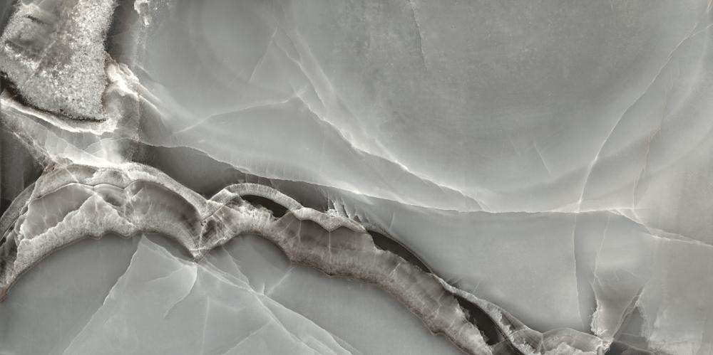 Керамогранит Dune Selene Dark 188768, цвет серый, поверхность полированная, прямоугольник, 600x1200