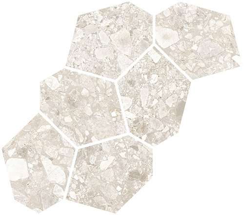 Мозаика Vives Mosaico Aymaras Marfil, цвет бежевый, поверхность матовая, прямоугольник, 242x395