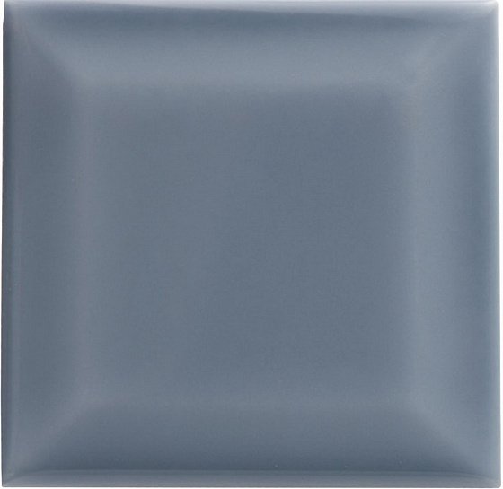Керамическая плитка Adex ADNE5609 Biselado PB Storm Blue, цвет голубой, поверхность глянцевая, квадрат, 75x75