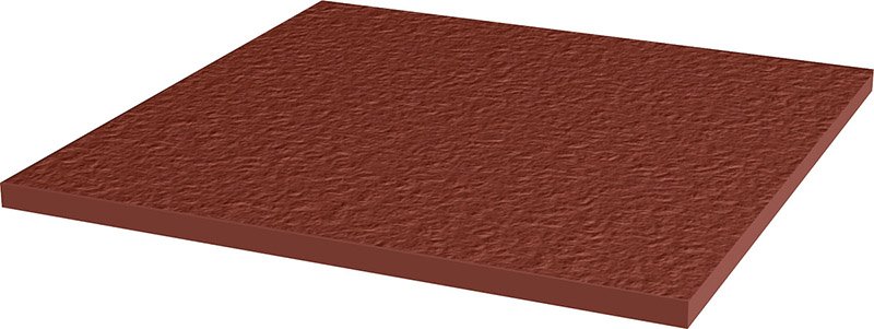 Клинкер Paradyz Natural Rosa Duro Klink, цвет терракотовый, поверхность структурированная, квадрат, 300x300