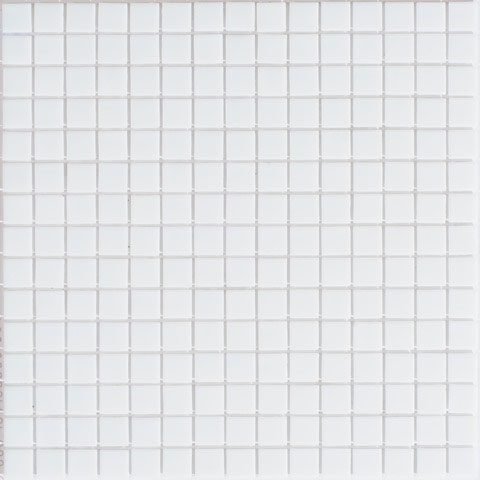 Мозаика Alma Mosaic Sandy SBN108, цвет белый, поверхность глянцевая, квадрат, 327x327