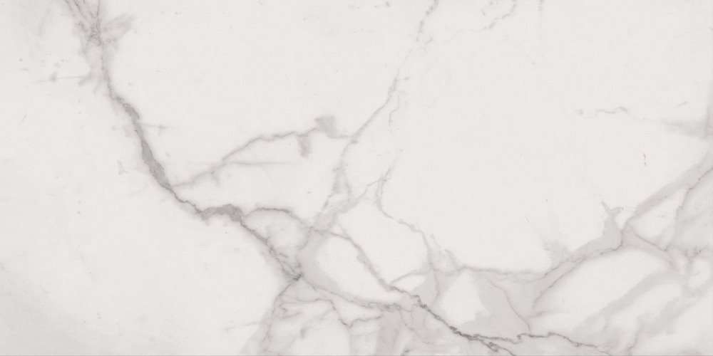 Керамогранит Flaviker Supreme Royal Statuario Lux SP6110L, цвет белый, поверхность полированная, прямоугольник, 600x1200