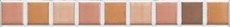 Бордюры Vives Vitrea Crisol Ambar, цвет оранжевый, поверхность глянцевая, прямоугольник, 25x230