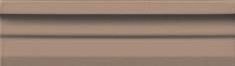 Бордюры Grazia Electa Toro Muscat Matt. CLT8, цвет коричневый, поверхность матовая, прямоугольник, 56x200