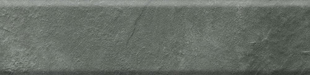 Бордюры Settecento Primitive Anthracite Battiscopa, цвет серый, поверхность глазурованная, прямоугольник, 78x320