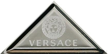 Вставки Versace Gold Firma Triangolare Platino 68921, цвет металлик, поверхность глянцевая, прямоугольник, 60x80