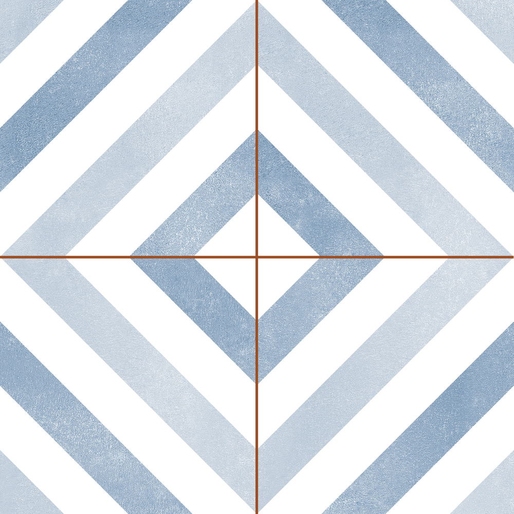Керамическая плитка Dvomo Timeless Opticks, цвет разноцветный, поверхность матовая, квадрат, 450x450