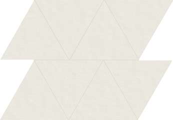 Декоративные элементы Casa Dolce Casa Neutra 01 Bianco Gres F (10X15) 6mm 749604, цвет белый, поверхность матовая, треугольник, 300x350