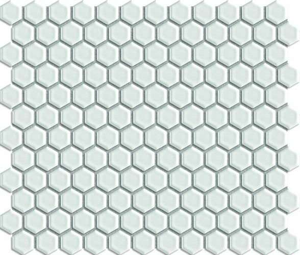 Мозаика NS Mosaic PS2326-01, цвет белый, поверхность глянцевая, прямоугольник, 260x300