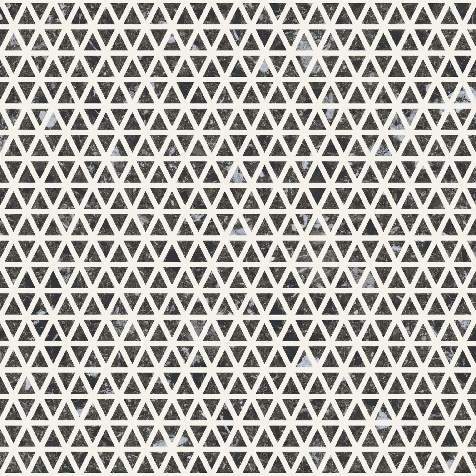Керамогранит Fanal Venezia Realto Black NPlus, цвет чёрно-белый, поверхность полированная, квадрат, 900x900