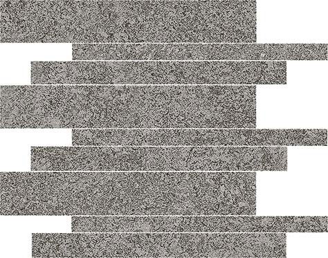 Мозаика Vives Aston Mosaico Tufton Basalto, цвет серый, поверхность матовая, квадрат, 300x300