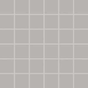Мозаика Rako Color Two GDM05110 (5x5), цвет серый, поверхность матовая, квадрат, 300x300