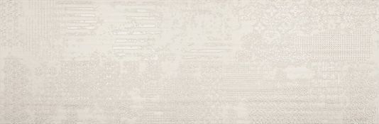 Декоративные элементы Supergres Lace White Dec. Bland 4/S, цвет белый, поверхность матовая, прямоугольник, 250x750