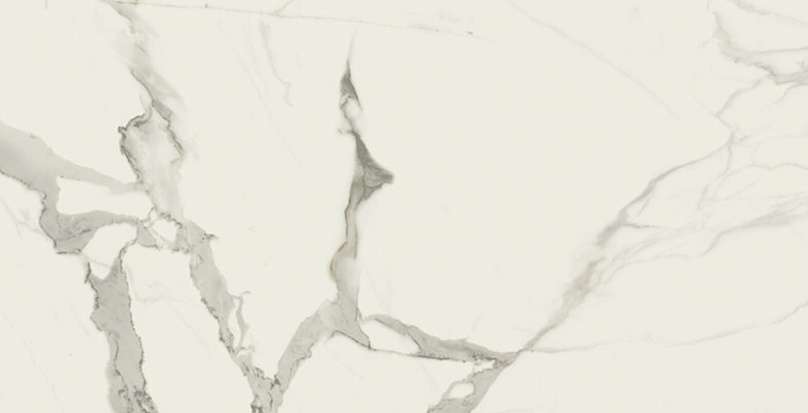 Керамогранит Baldocer Statuario Natural, цвет белый серый, поверхность натуральная, прямоугольник, 600x1200