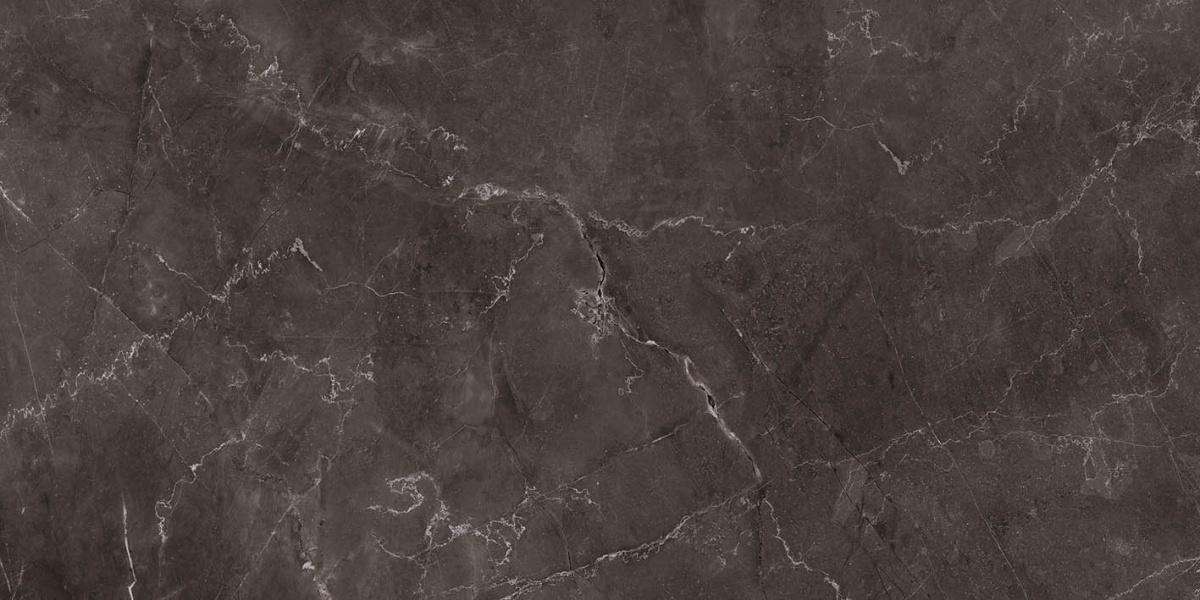 Керамогранит Laparet Vitrum Dark Grey Polir, цвет серый тёмный, поверхность полированная, прямоугольник, 600x1200