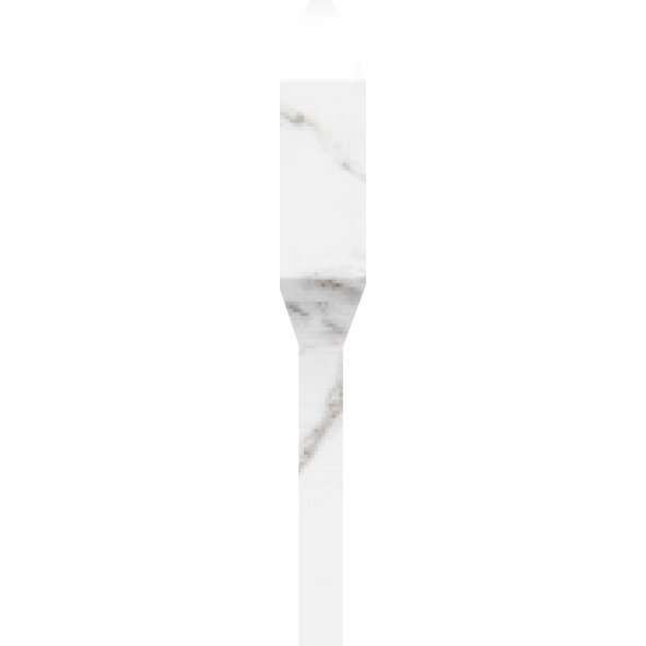 Спецэлементы Vives Angulo Zocalo Eliott Blanco, цвет белый, поверхность глянцевая, прямоугольник, 150x15