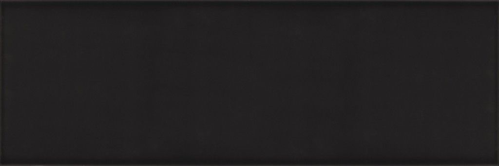 Керамическая плитка Undefasa Colorgloss Negro, цвет чёрный тёмный, поверхность глянцевая, прямоугольник, 250x750