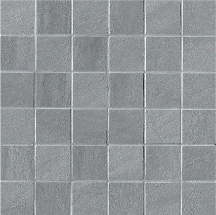 Мозаика Supergres Stockholm Grau Mosaico GRM3, цвет серый, поверхность матовая, квадрат, 300x300
