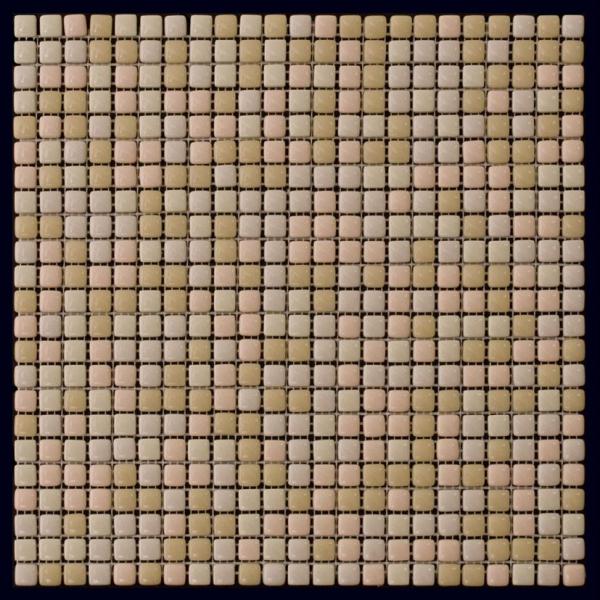 Мозаика Natural Mosaic Flex Mix TC-08 (Стекло), цвет бежевый, поверхность глянцевая, квадрат, 315x315