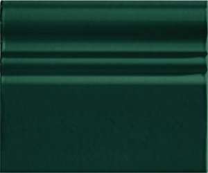 Бордюры Tonalite Batt. Diamante Verdone, цвет зелёный, поверхность глянцевая, прямоугольник, 120x150