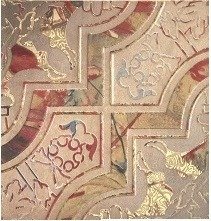 Декоративные элементы Latina Ceramica Baru Habu Beige 4, цвет бежевый, поверхность глянцевая, квадрат, 300x300