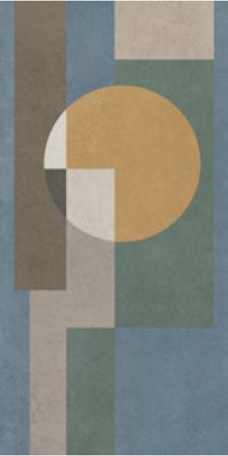 Декоративные элементы Cerdomus Concrete Art Decoro Eclisse 94956, цвет разноцветный, поверхность матовая, прямоугольник, 600x1200